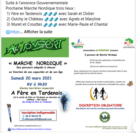 Nous marcherons le 20 mars mais en petits groupes et dans plusieurs lieux!