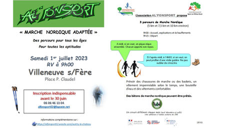 Marche du samedi 1er juillet 2023