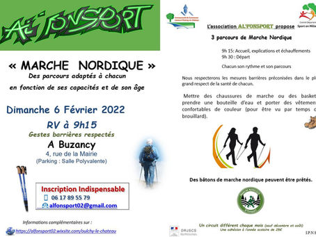 Nos marches de Février, Mars et Avril 2022! Au plaisir de vous retrouver!