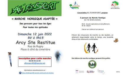 En juin, à Arcy-Sainte-Restitue, tu nous rejoins.