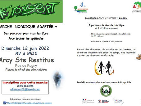 En juin, Ã Arcy-Sainte-Restitue, tu nous rejoins.