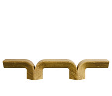 Tivoli Bench a marble design seat for luxury living indoor and outdoor spaces