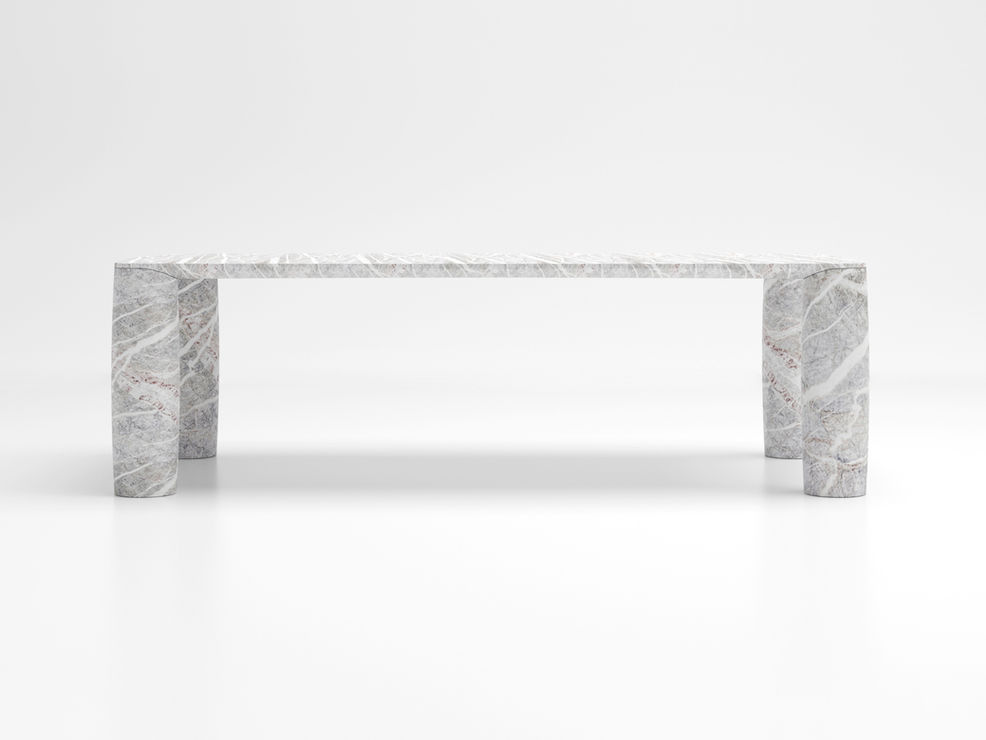 Levante marble dining table made by Serafini