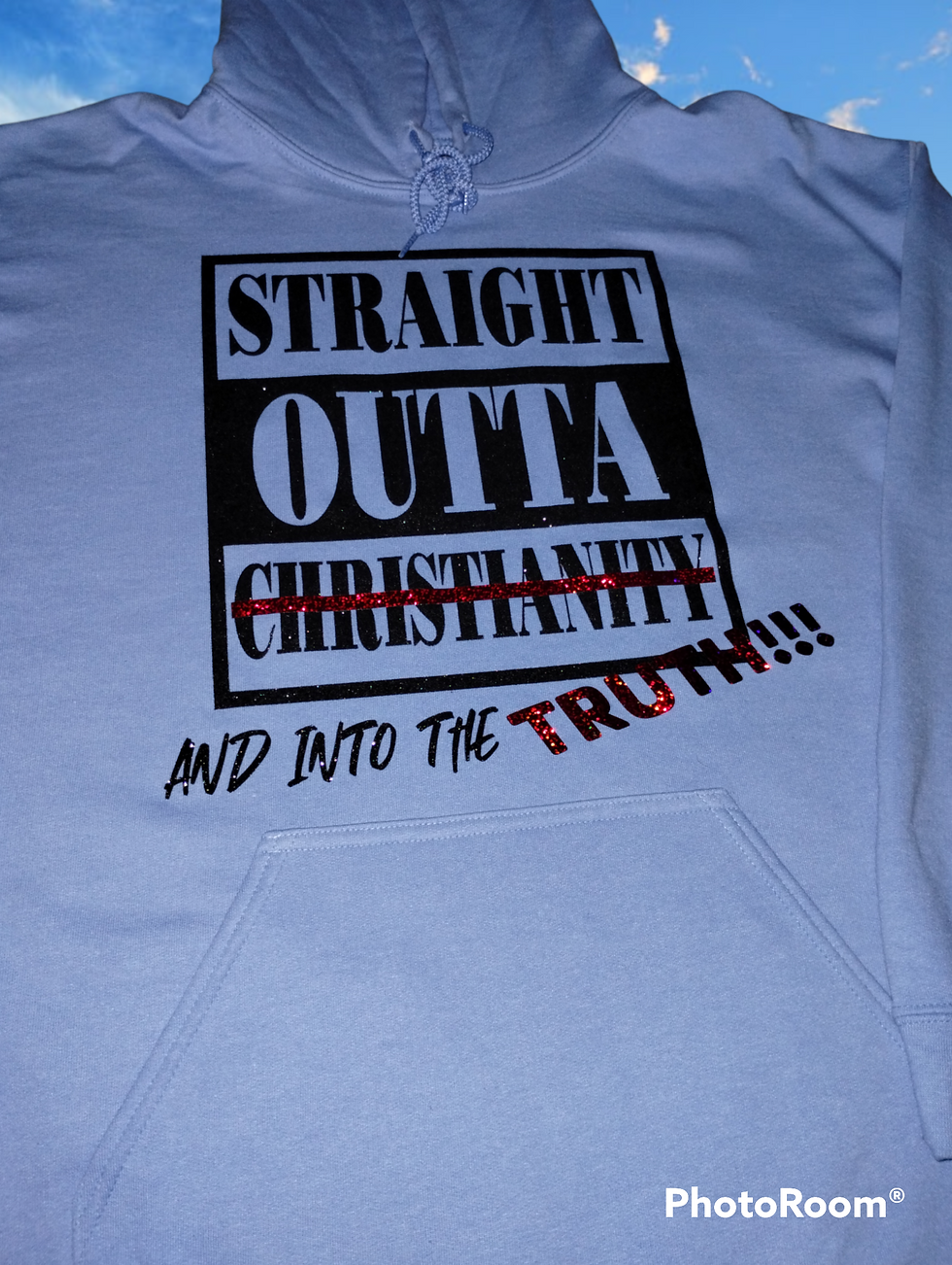 Thumbnail: Copy of Straight Outta Christianity Hoodie