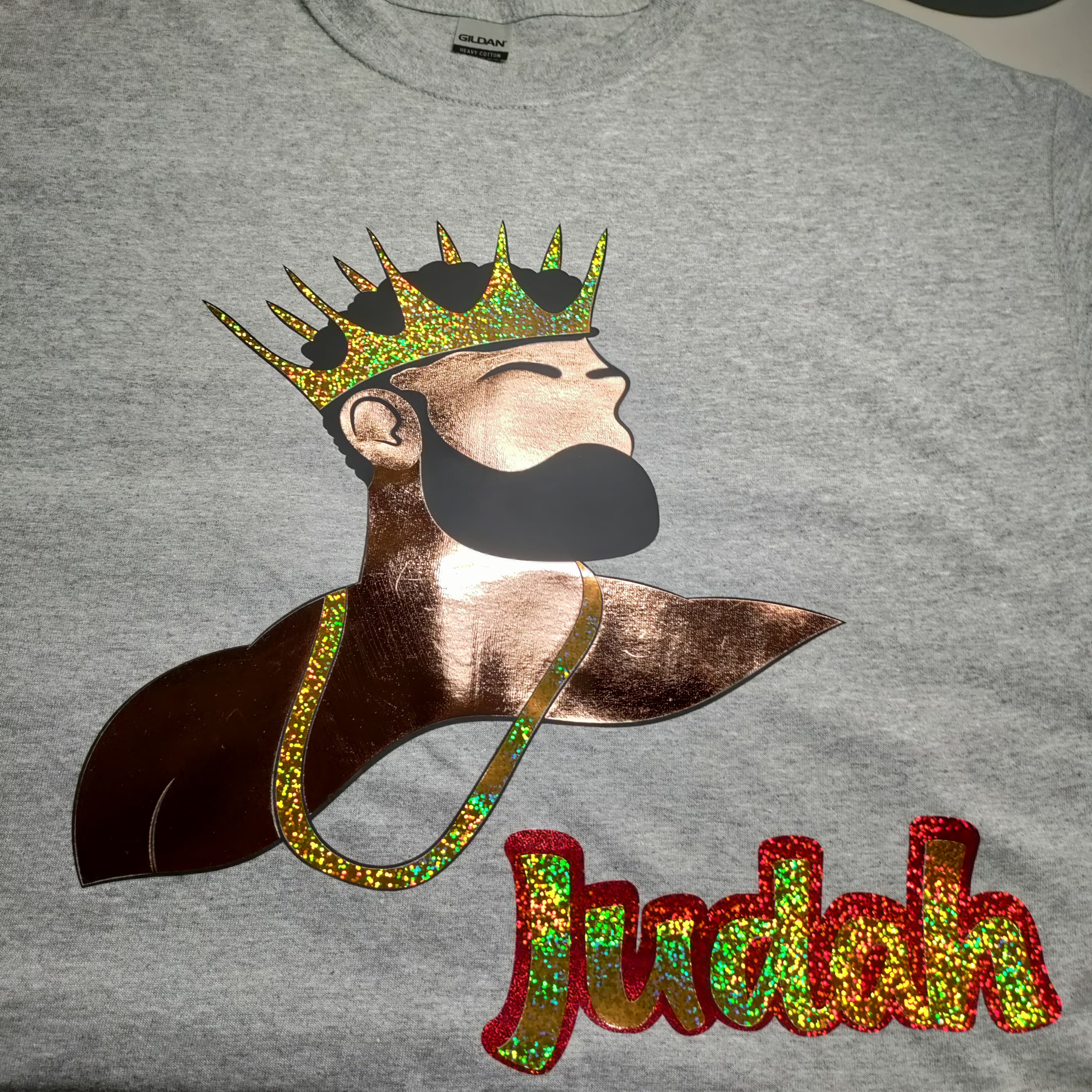 King Judah T-Shirt, Crowned Hebrew Israelite King Tee, Lion of Judah Streetwear,