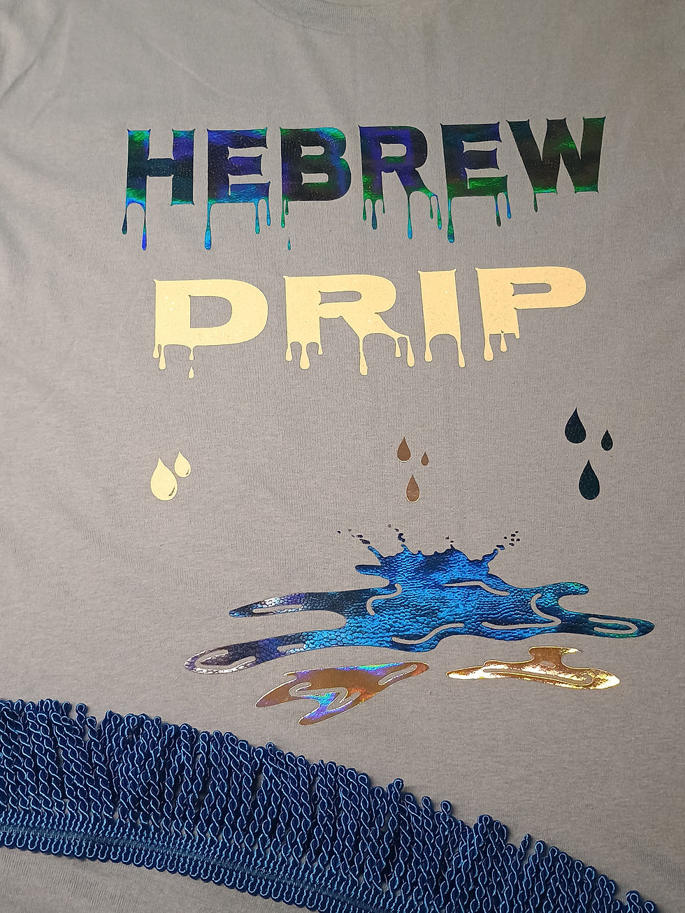 Thumbnail: Hebrew Drip T-Shirt, Hebrew Israelite Streetwear
