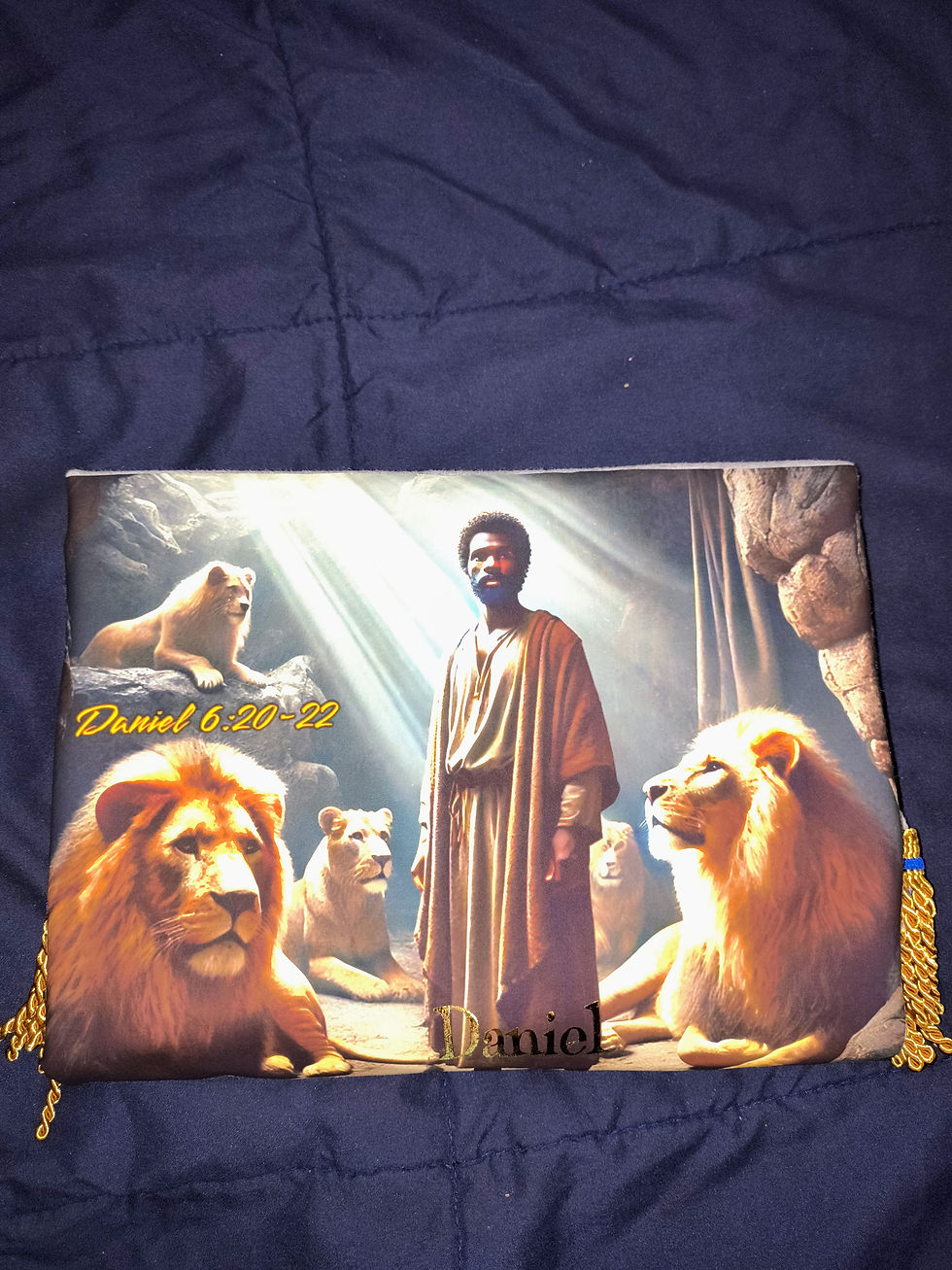 Thumbnail: Daniel and the Lions Den T-Shirt, Have Faith Graphic Tee, Biblical Streetwear