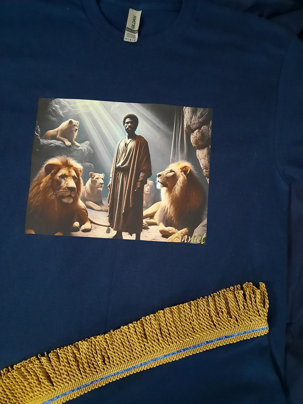 Thumbnail: Daniel and the Lions Den T-Shirt, Have Faith Graphic Tee, Biblical Streetwear