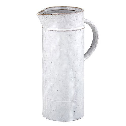 Stoneware Water Pitcher