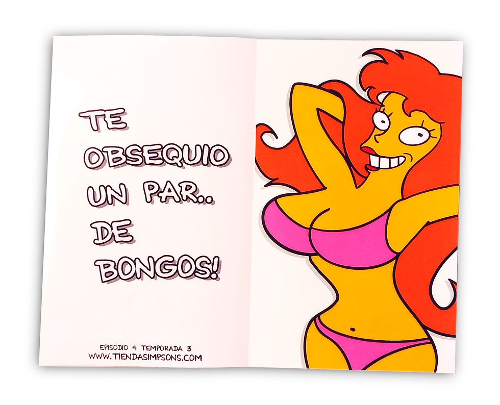 Miniatura: Tarjeta Cumpleaños Krusty Bongos