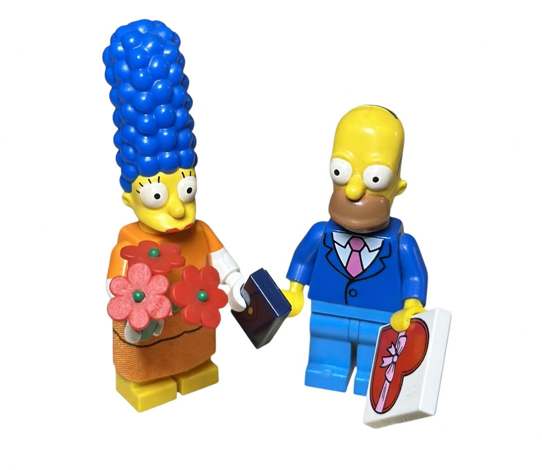 Lego Homero y Marge