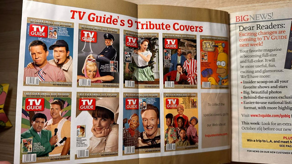 Miniatura: TV Guia 2005 Simpsons Flinstones Cover