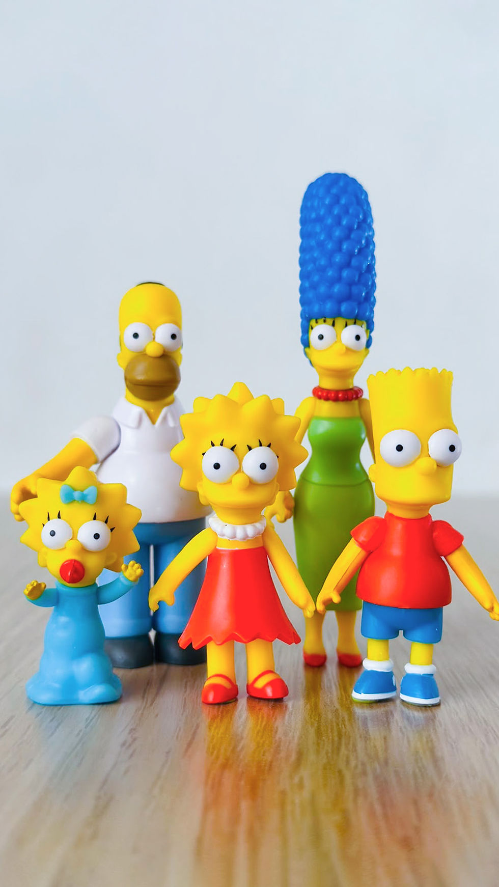 Miniatura: Familia Simpsons Jakks Pacific 2004
