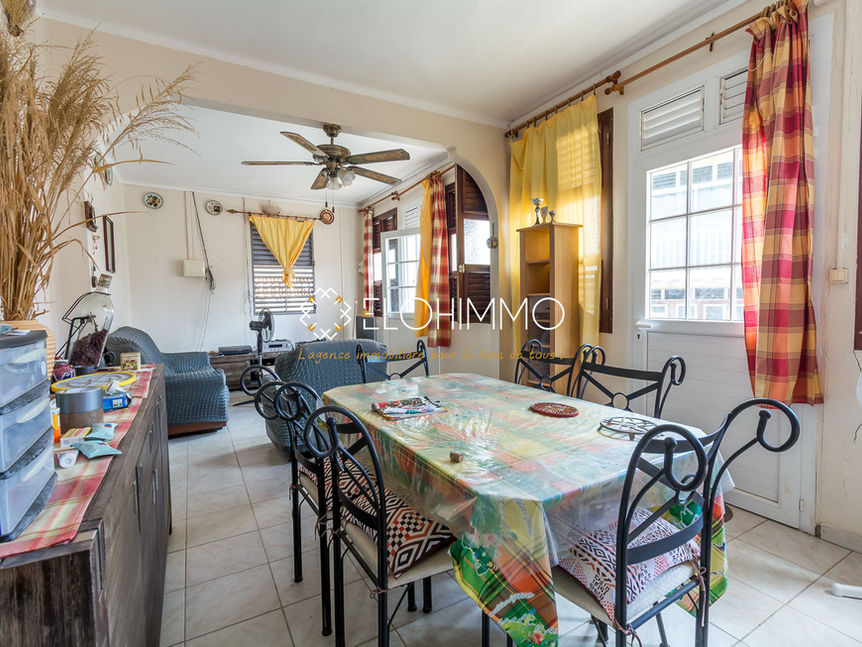 Maison 3 pièces à vendre Rivière-Pilote. Agence immobilière Martinique Elohimmo