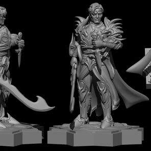 My DnD Figure Sculpts