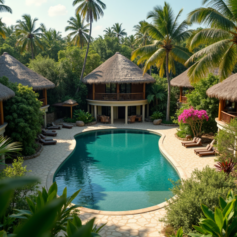 Eco-resort in Riviera Maya, Mexico