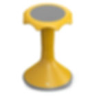 Active Sitting HOKKI Stool - 20"H Yellow