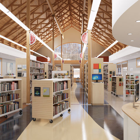 Beaumont Library - Mobile Shelving