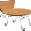 Thumbnail: Virco Mobile Cafeteria Tables - Folding - 60" Round