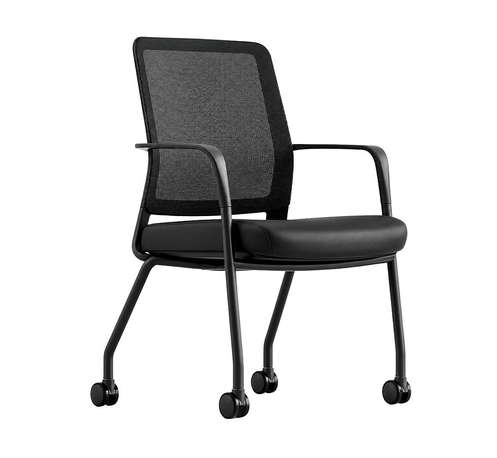 HYS-RYD-5510-BLK — HEYES™ RYDE™ 5510 Mobile Side Chair