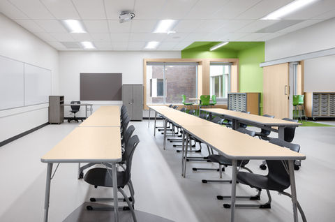 Argyle School - classroom tables