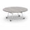 Thumbnail: Virco Mobile Cafeteria Tables - Folding - 72" Round