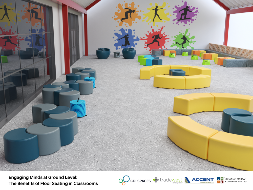 Seating Learning Triangle Flexible Floor Seating for Engaged Learning | Trade West