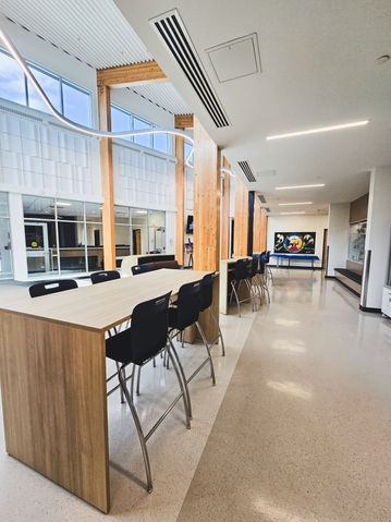 Manning Aurora Composite School Project - Learning Commons Spaces