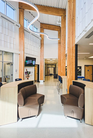 Manning Aurora Composite School Project - Learning Commons