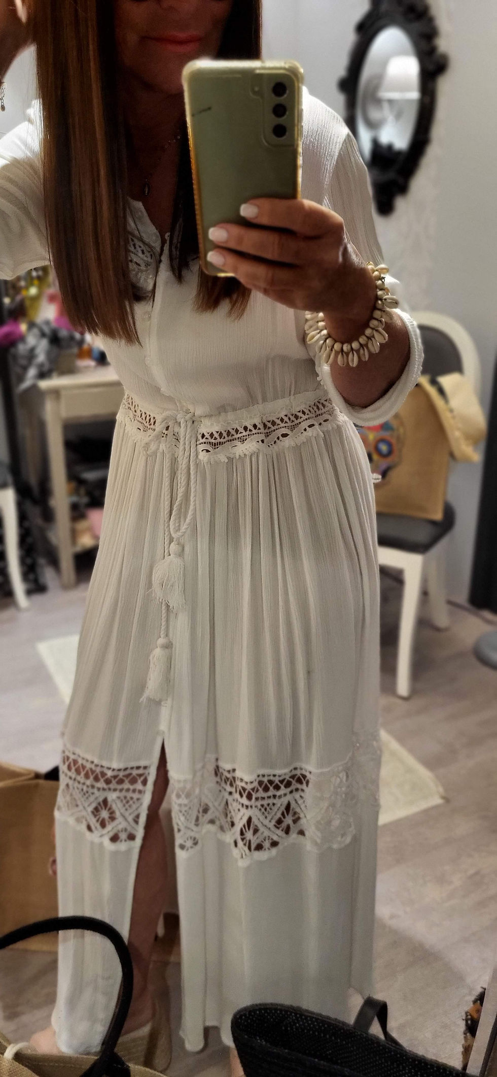 Miniature : Robe/gilet bohème