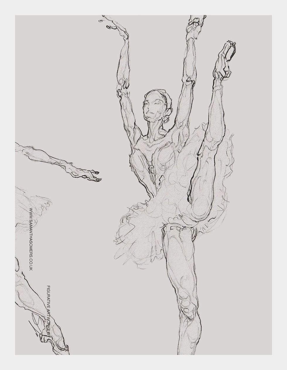Thumbnail: 'ODETTE VARIATION 001' - Ltd Ed Triple Figure Study