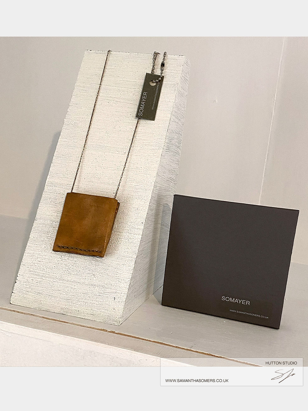 Thumbnail: SOMAYER - Leather Handmade USB Pouch