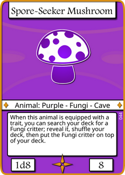 Spore-Seeker Mushroom