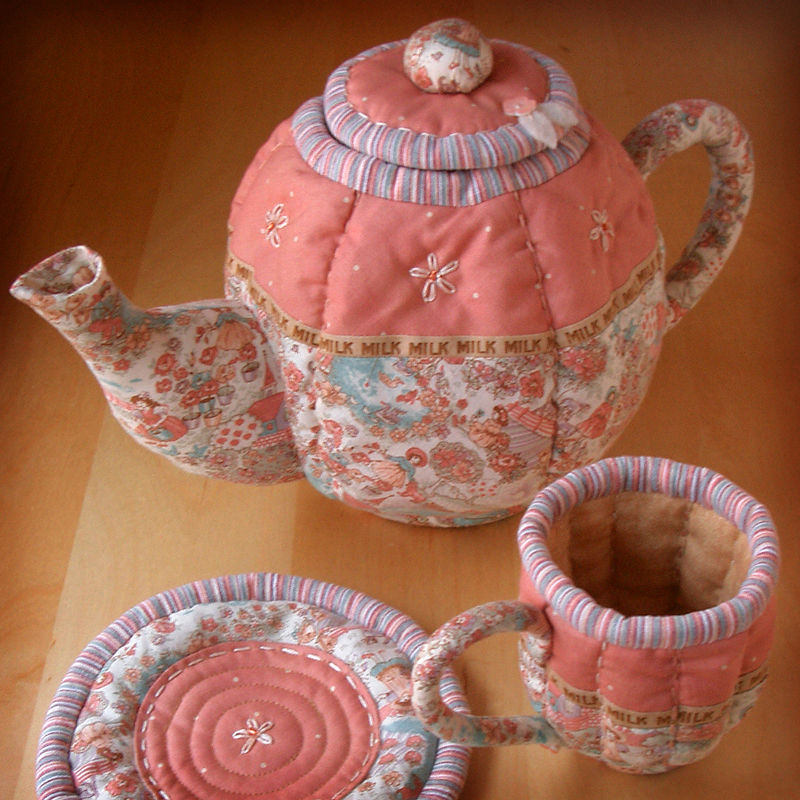Thumbnail: Quilted Teapot