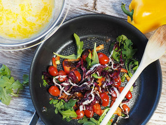 ZESTY FRITTATA KIND OF DAY