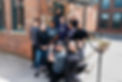 Group photo of the amazing Easy Entertaining support staff outside of the Cafe