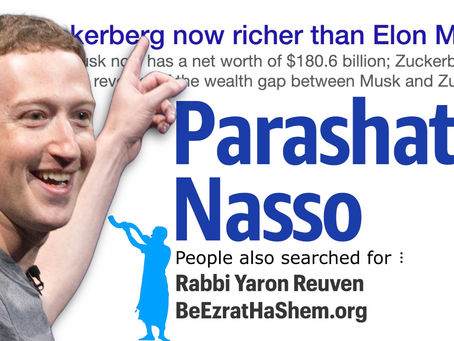 Parashat Nasso - Billionaires Donating Their Fortune