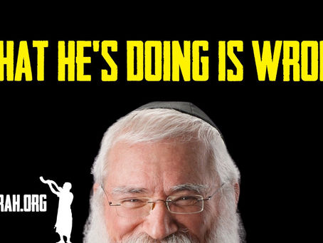 Does Manis Friedman Know What He's Doing Is Wrong?