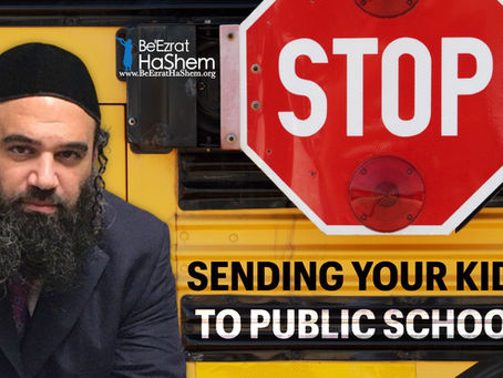 Stop Sending Jewish Kids To Public School