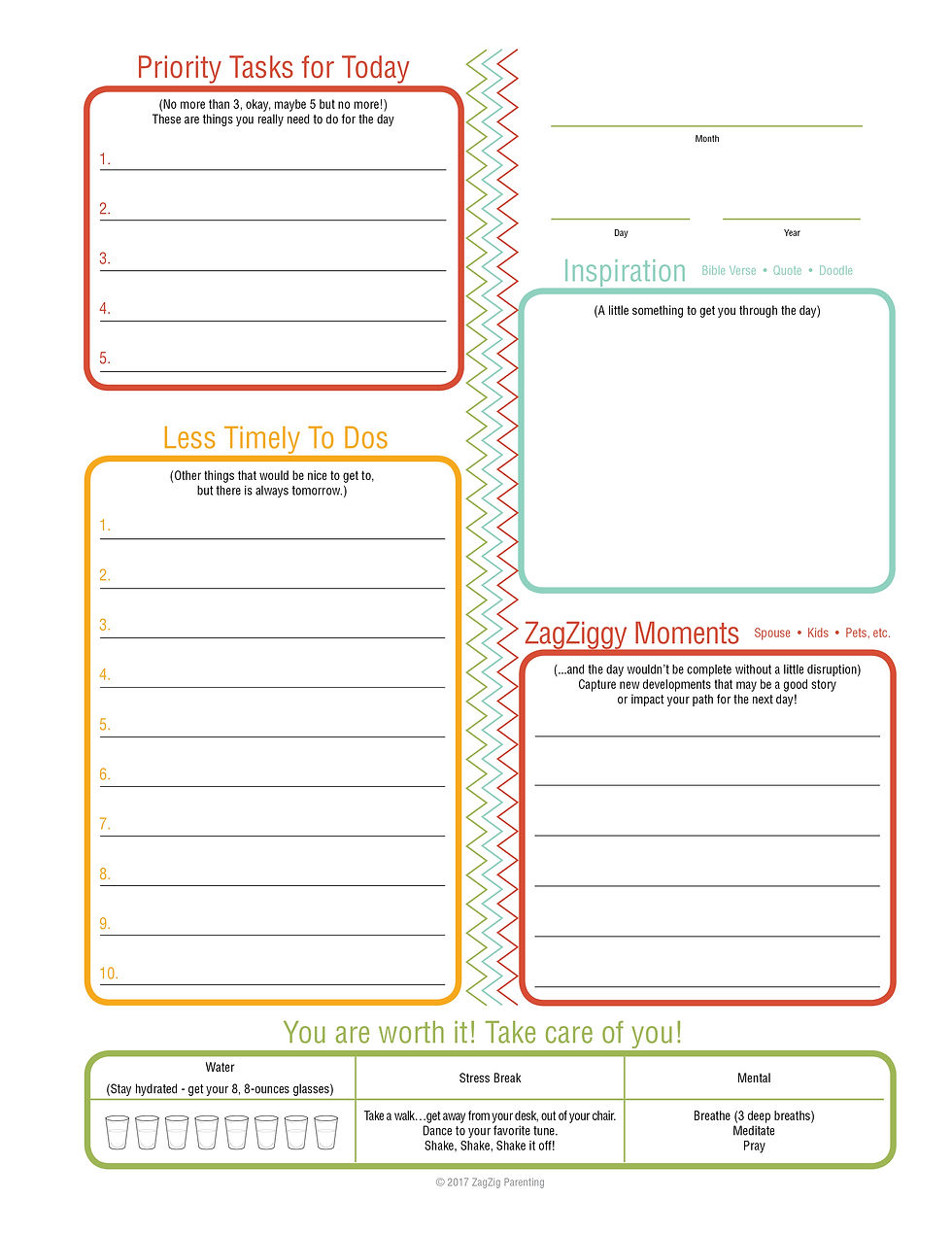 Thumbnail: ZagZig Parenting Calendar