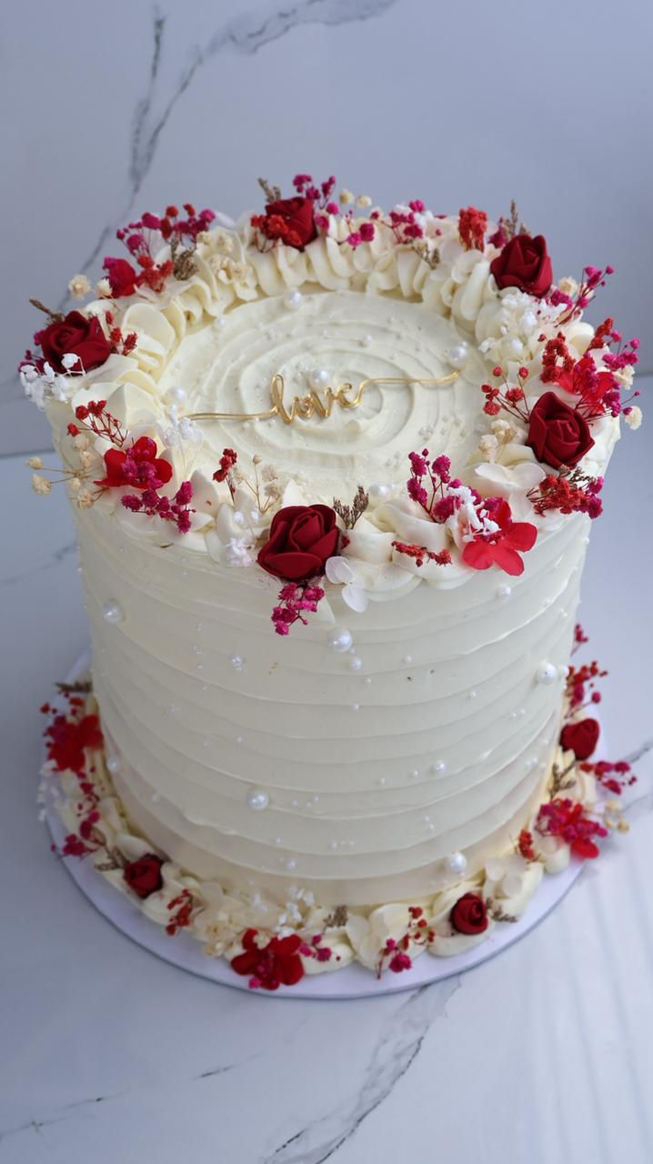Thumbnail: Blush Garden Romance Cake