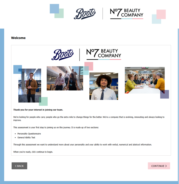 Boots (UK) 2026 All Roles Applied Personality Test