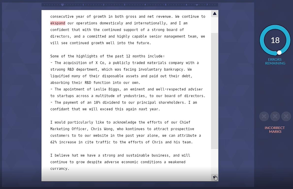 KPMG (AU) Aptitude Assessment - Proof It