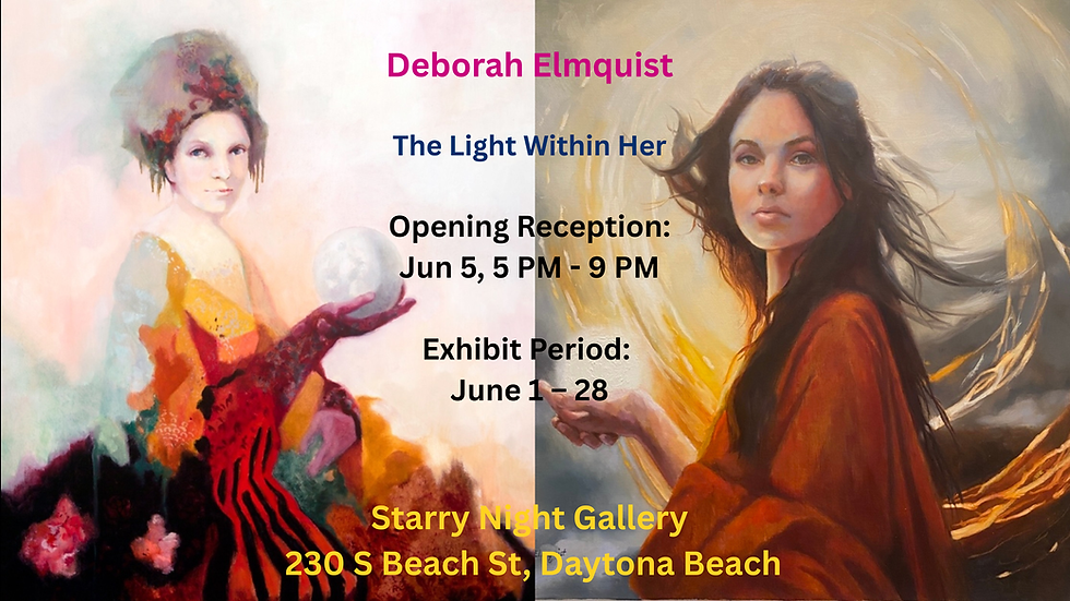 The Light Within Her: Deborah Elmquist Solo Exhibition