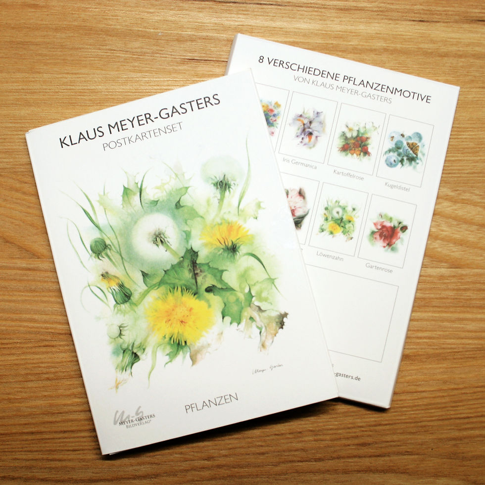 Miniaturbild: Postkartenset "Pflanzen" mit 8 Karten