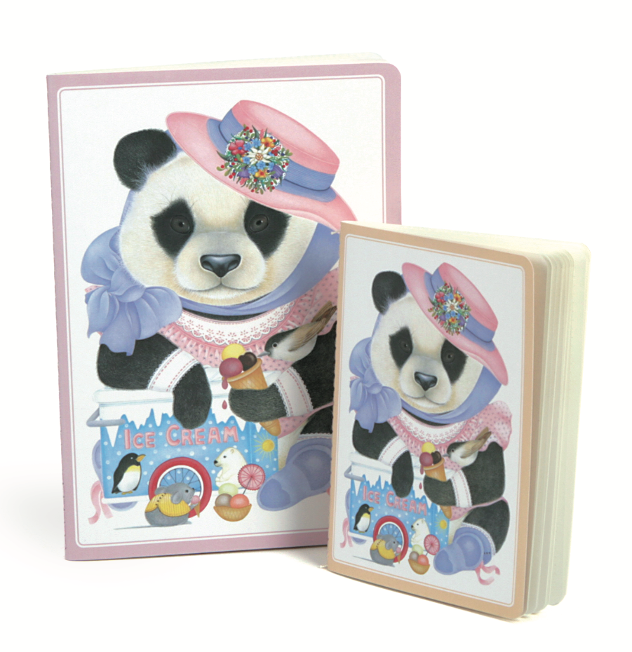 NELIA Notizhefte SET "Panda"