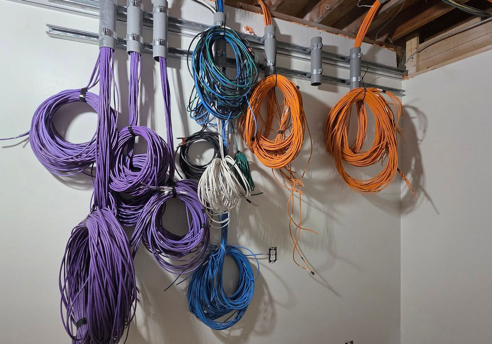 Network and low-voltage cabling installation at a PA school board advanced training facility