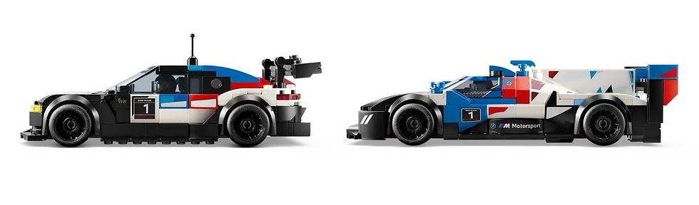 Miniaturbild: Lego 76922 Speed Champions BMW M4 GT3 & BMW M Hybrid V8 Rennwagen