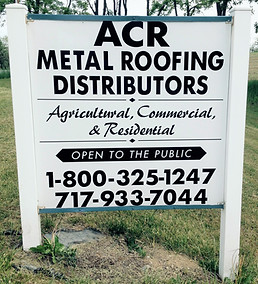 acr-metal signage