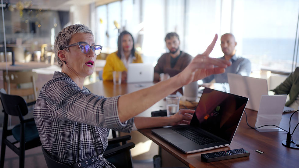 Founder and leadership team making people decisions